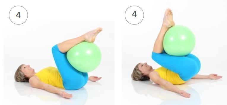 Back exercises with the Redondo Ball Plus